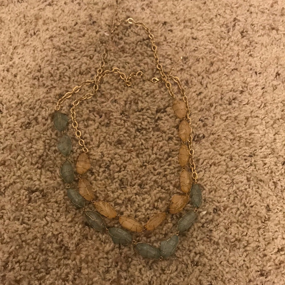 Stone Wrapped Necklace